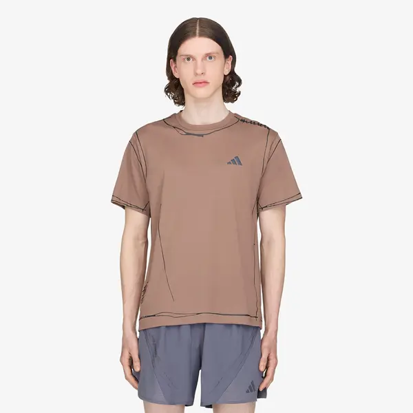 adidas Performance Majica adidas Adi365 Sftm Running Unitefit T-Shirt UNISEX Trace Brown XL