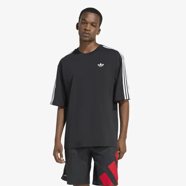 adidas Originals Majica adidas Adicolor 3-Stripes Oversized T-Shirt Black M