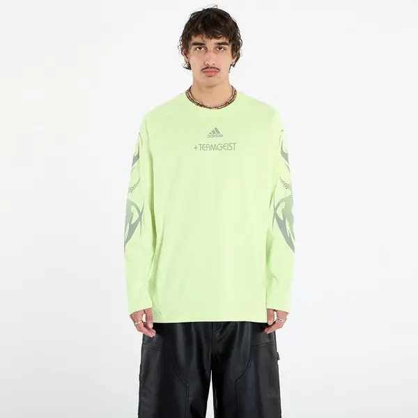 adidas Originals Majica adidas Adilenium Season 4 Teamgeist Graphic Long Sleeve T-Shirt Almost Lime M