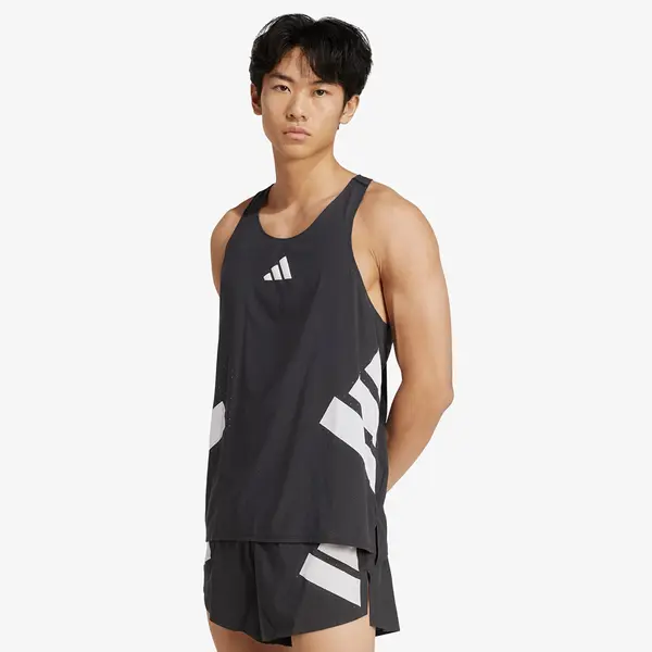 adidas Performance Majica adidas Adizero Road To Records Tank Top Black S