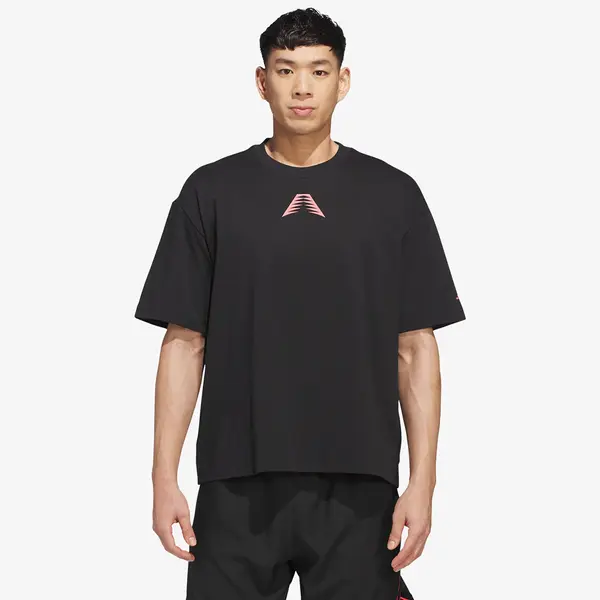 adidas Performance Majica adidas Anthony Edwards Believe That Tee Black/ Solar Turbo M