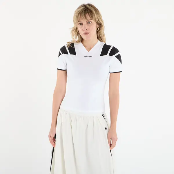 adidas Originals Majica adidas Blocked Short Sleeve T-Shirt White XS