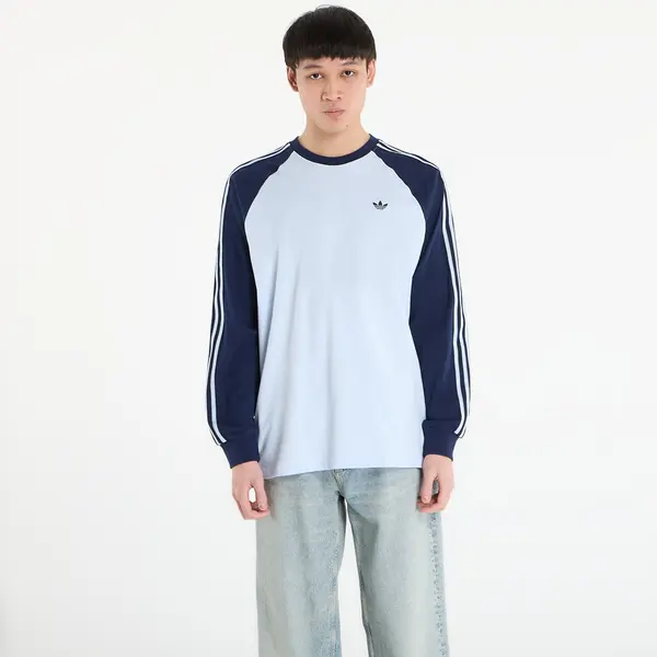 adidas Originals Majica adidas Britcore Long Sleeve Cali T-Shirt Crystal Sky/ Night Indigo M