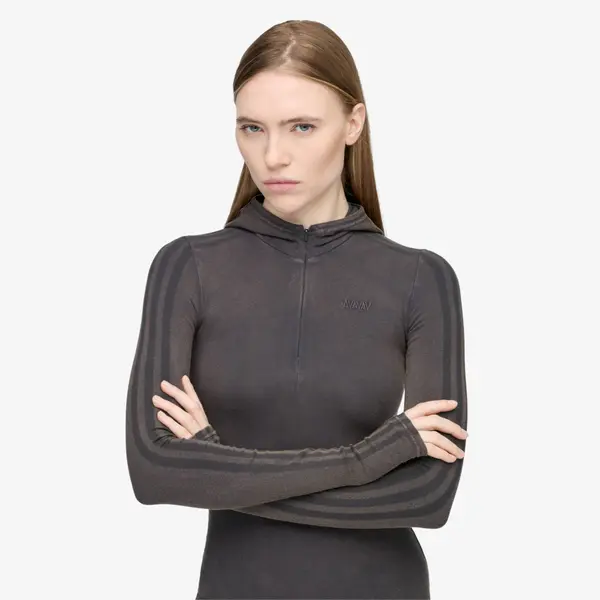 adidas Originals Majica adidas By Avavav Hooded Dress Carbon L