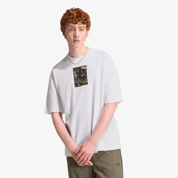 adidas Originals Majica adidas Camo Tee Tongue Label White S