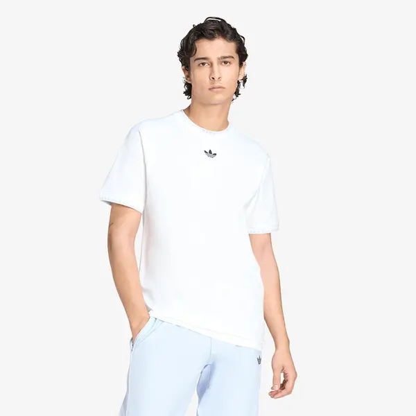adidas Originals Majica adidas Chest Stripes Engineered Collar T-Shirt White M