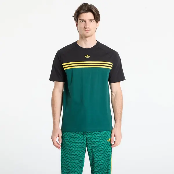 adidas Originals Majica adidas Chest Stripes T-Shirt Collegiate Green L