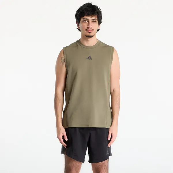 adidas Performance Majica adidas D4T X Sleeveless Tank Top Olive Strata M