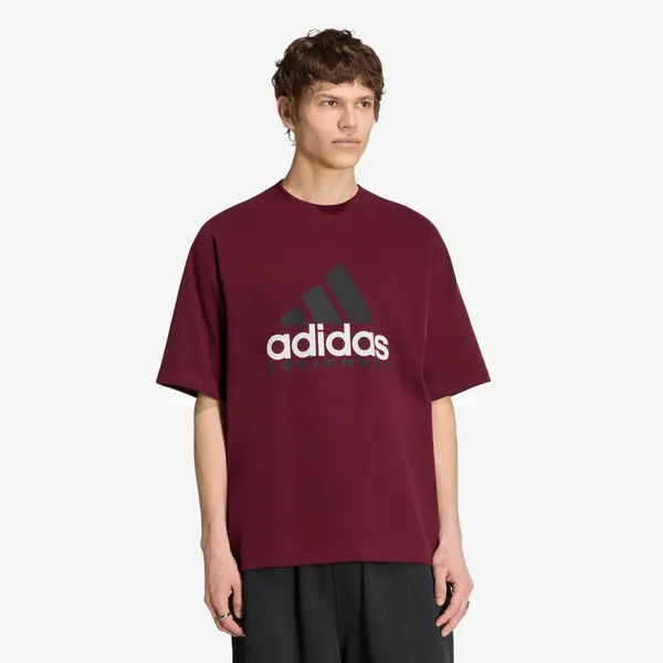 adidas Originals Majica adidas Equipment Logo Tee Maroon L