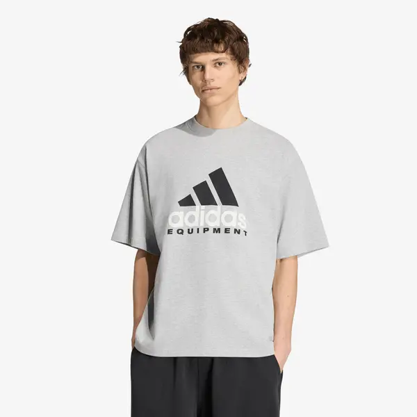 adidas Originals Majica adidas Equipment Logo Tee Medium Grey Heather XL