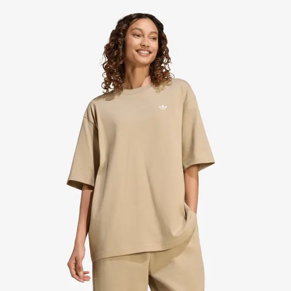 adidas Originals Majica adidas Essentials Boyfriend T-Shirt Khaki Three S
