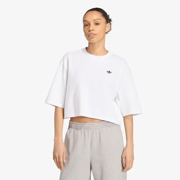 adidas Originals Majica adidas Essentials Crop T-shirt White XL