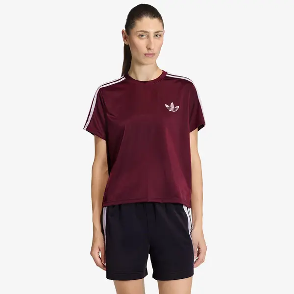 adidas Originals Majica adidas Firebird T-Shirt Maroon/ Off White M