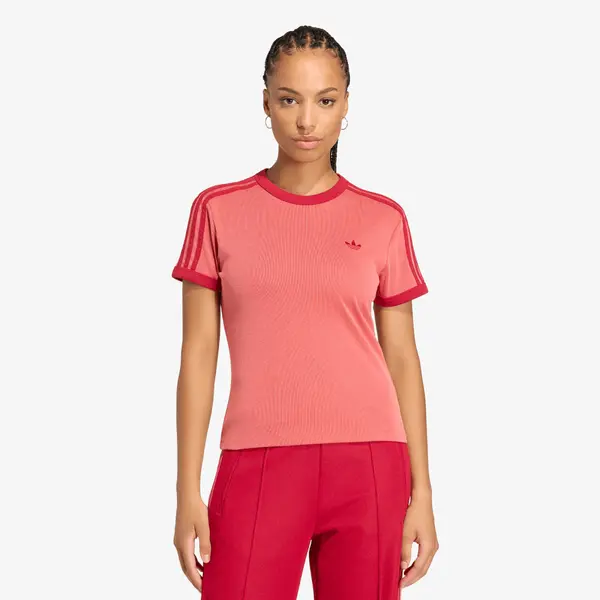 adidas Originals Majica adidas Heather 3s Cali T-Shirt Team Victory Red/ Preloved Scarlet/ Team Victory Red M