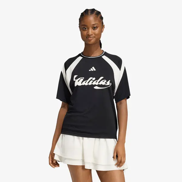 adidas Performance Majica adidas House Of Tiro Jersey Black/ Off White/ White M