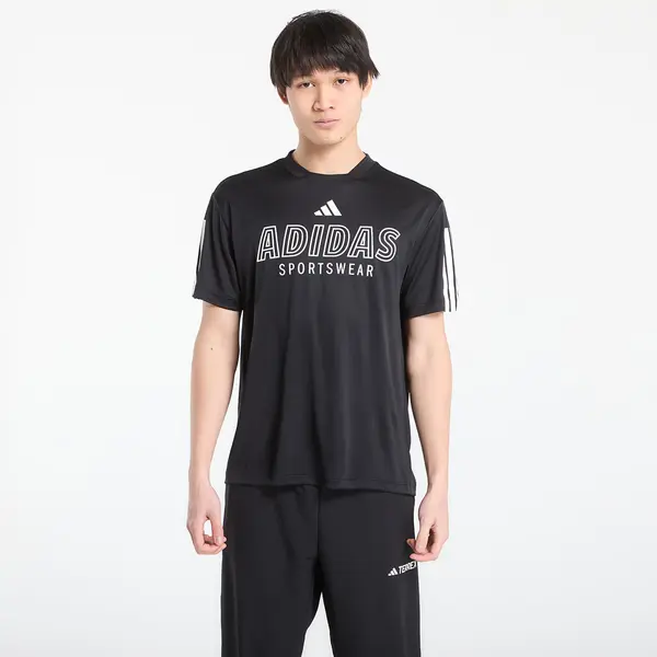 adidas Performance Majica adidas House Of Tiro Wordmark T-Shirt Black/ White L