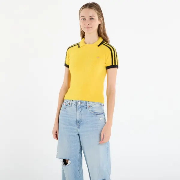 adidas Originals Majica adidas Knitted Cali T-Shirt Eqt Yellow XS