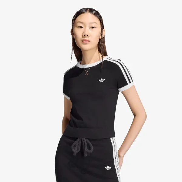 adidas Originals Majica adidas Knitted T-shirt Black/ White S