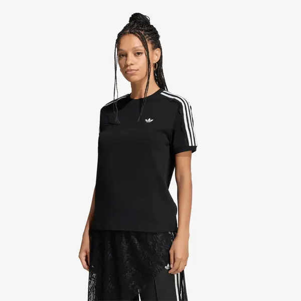adidas Originals Majica adidas Lace 3 Stripes Tee Black XL