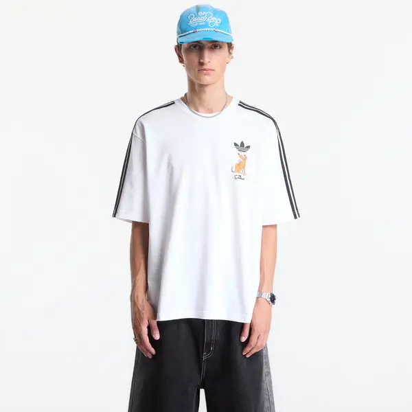 adidas Originals Majica adidas Little Santas Helper Graphic Oversized T-shirt White M
