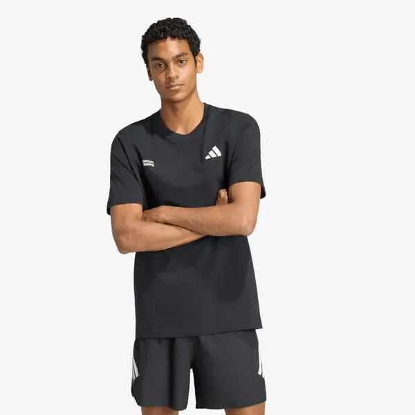 adidas Performance Majica adidas M Run Ess G T Black M