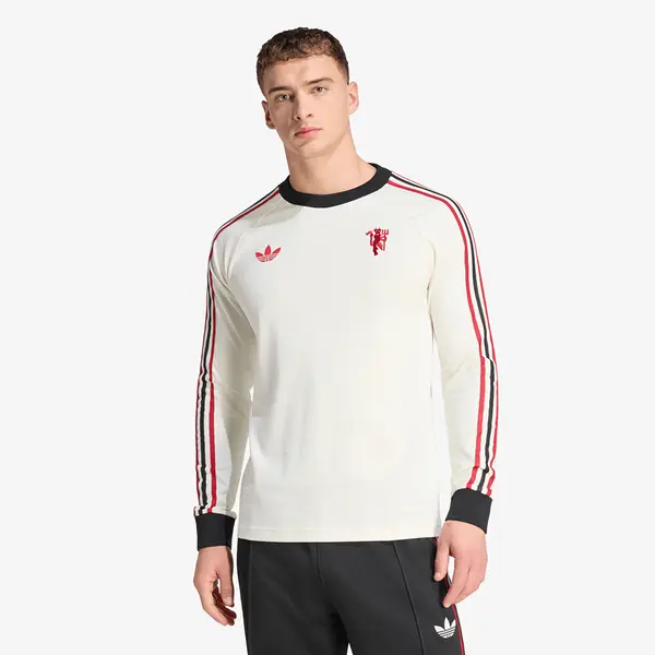 adidas Originals Majica adidas Manchester United Originals Long Sleeve T-Shirt Off White XL