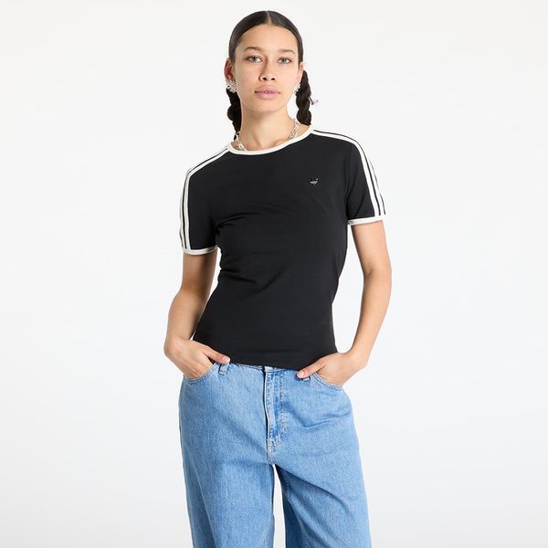 adidas Originals Majica adidas Originals 3 Stripes Cali Tee Black S