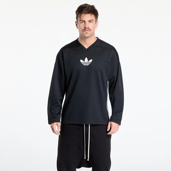 adidas Originals Majica adidas Originals Adicolor Mesh Long Sleeve Black/ White L
