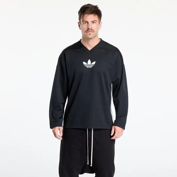adidas Originals Majica adidas Originals Adicolor Mesh Long Sleeve Black/ White S