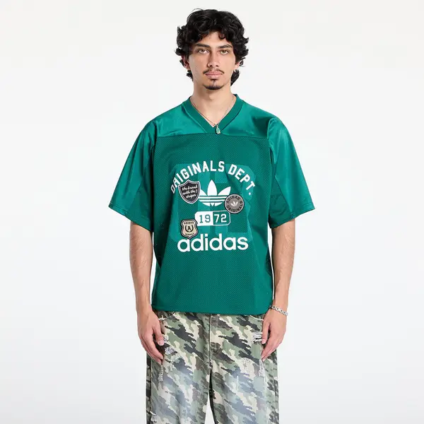 adidas Originals Majica adidas Originals Dept. Graphic Mesh Jersey Collegiate Green S