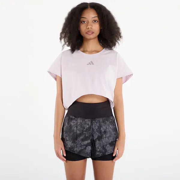 adidas Performance Majica adidas Primelift Workout Cropped Boxy 3-Stripes Tank Ice Purple S