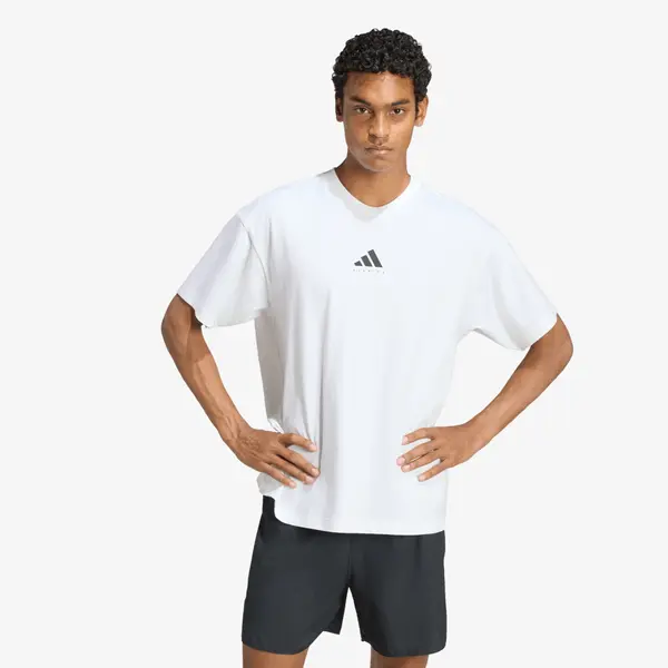 adidas Performance Majica adidas Running Category Graphic T-Shirt White XL