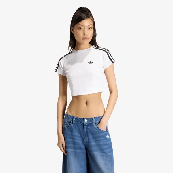 adidas Originals Majica adidas SST Baby T-shirt White/ White/ Black L