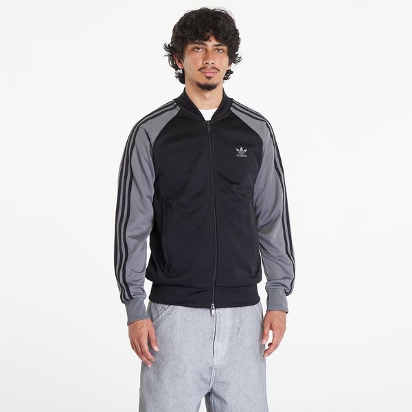 adidas Originals Majica adidas Sst Track Top Black/ Grey Four S