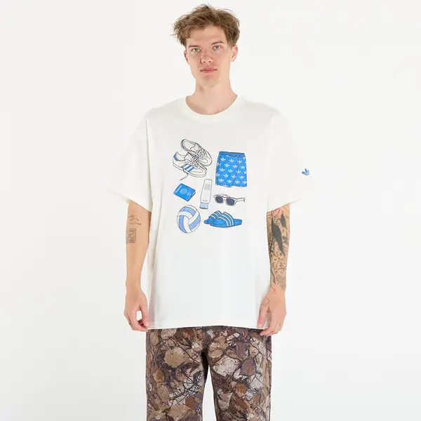 adidas Originals Majica adidas Stuff Tee Off White XL