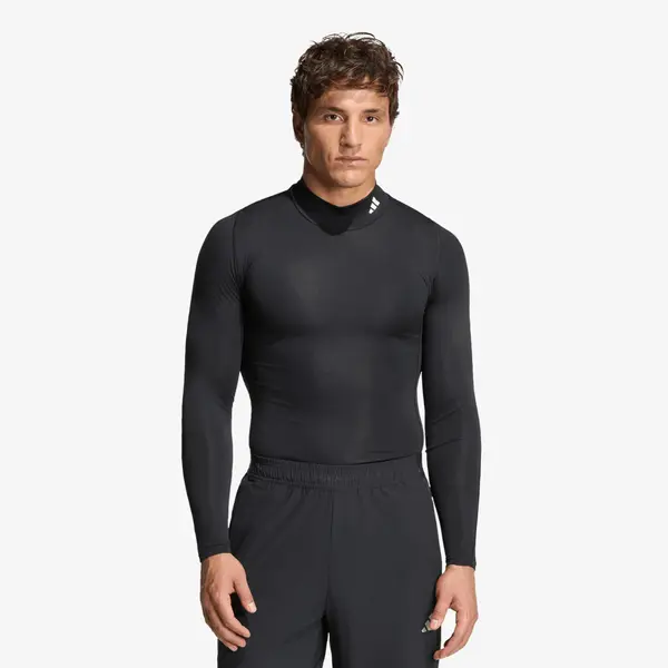 adidas Performance Majica adidas Techfit Compression Training Mock Neck Long Sleeve T-Shirt Black M