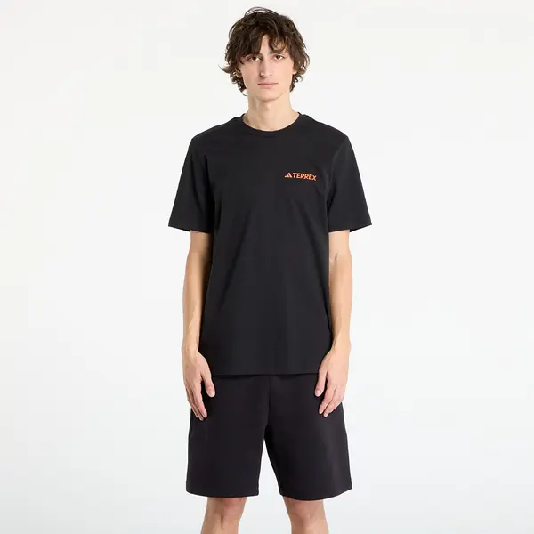 adidas Performance Majica adidas Terrex Graphic T-Shirt Black/ Black S