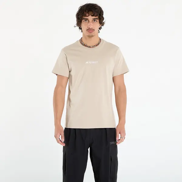 adidas Performance Majica adidas Terrex Signature AOP Graphic T-Shirt UNISEX Wonder Beige M