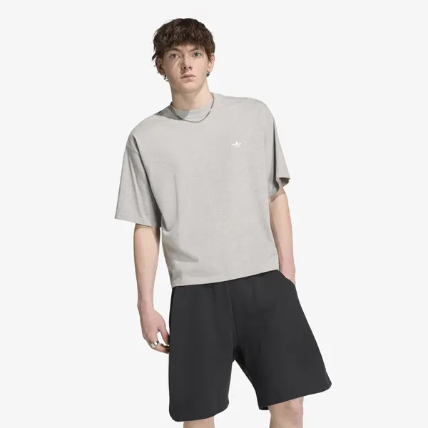 adidas Originals Majica adidas Trefoil Essentials Oversized T-shirt Medium Grey Heather XL