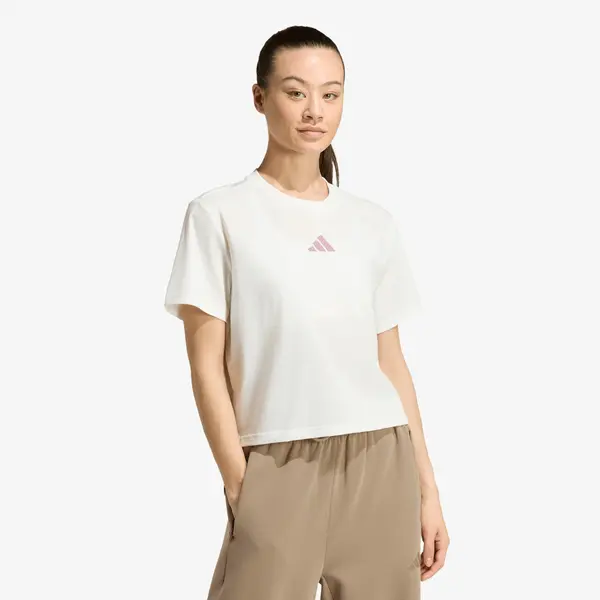 adidas Performance Majica adidas W Motion G T Off White S