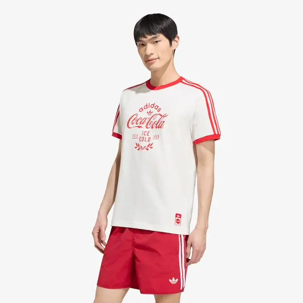 adidas Originals Majica adidas x Coca Cola Classic Sport Cali Tee White XXL