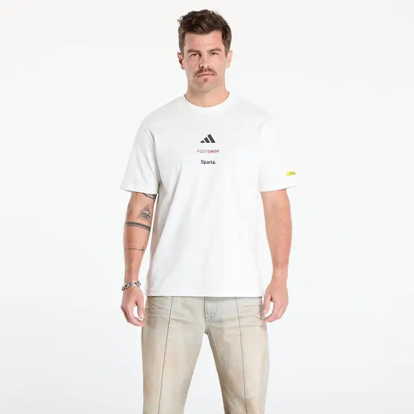 adidas Performance Majica adidas x Footshop x Sparta T-Shirt Crest UNISEX White XXXL