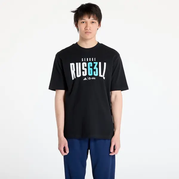 adidas Performance Majica adidas x Mercedes AMG Petronas Formula One Team George Russell Tee Black M