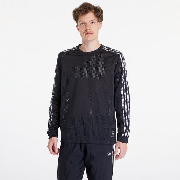 adidas Originals Majica adidas x Pabllo Vittar Pride Mesh 3-Stripes Long Sleeve Tee Black S