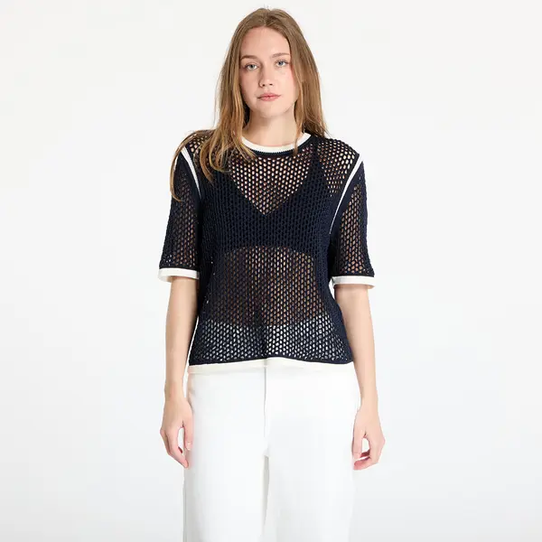 adidas Originals Majica adidas x Wales Bonner Short Sleeve Knit Tee Blue/ Night Navy M