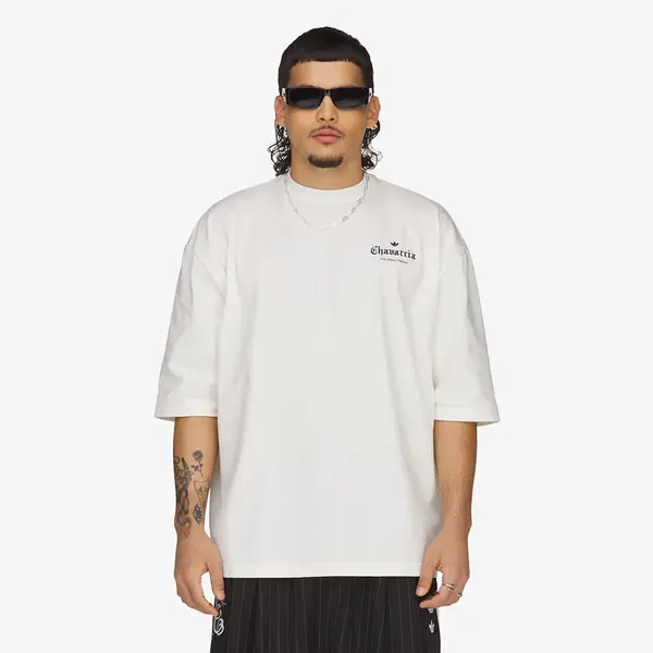 adidas Originals Majica adidas x Willy Chavarria Logo Ss T-Shirt Off White M
