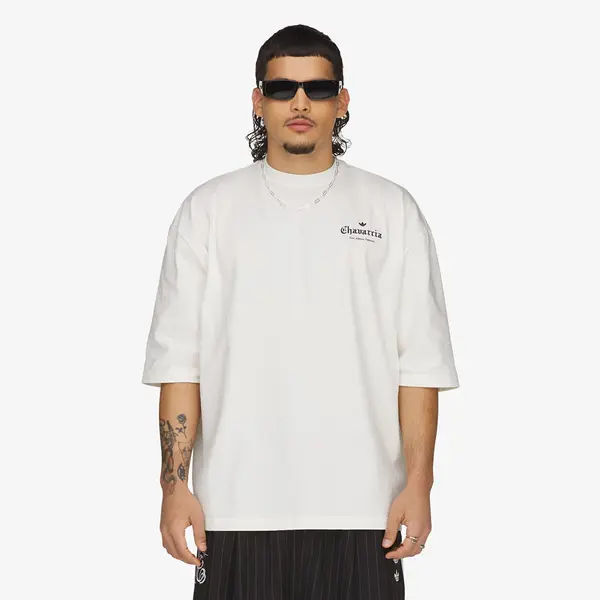 adidas Originals Majica adidas x Willy Chavarria Logo Ss T-Shirt Off White XL