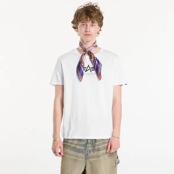 Alpha Industries Majica Alpha Industries Basic T-Shirt Contrast Stitch White L