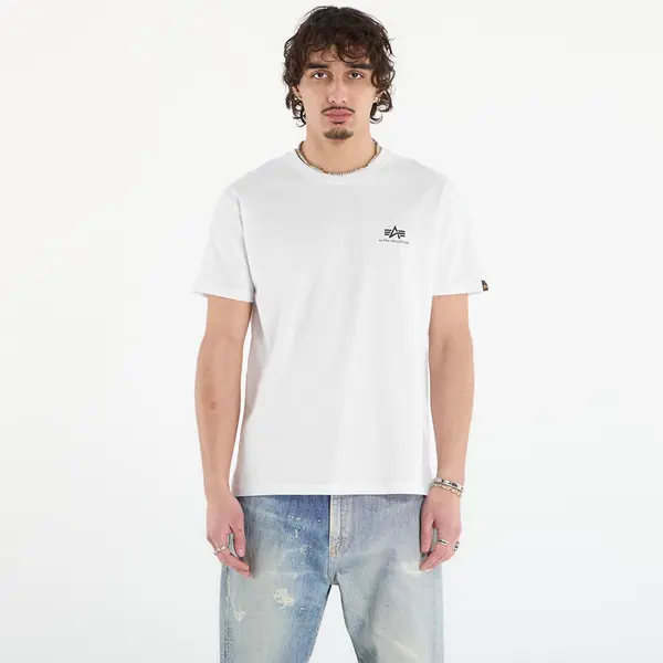 Alpha Industries Majica Alpha Industries Heritage Backprint T-Shirt White/ Sage M