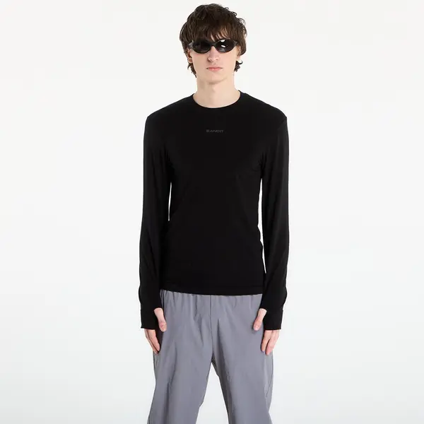 BANDIT Majica BANDIT Men's Wool Seamless™ Long Sleeve Black M